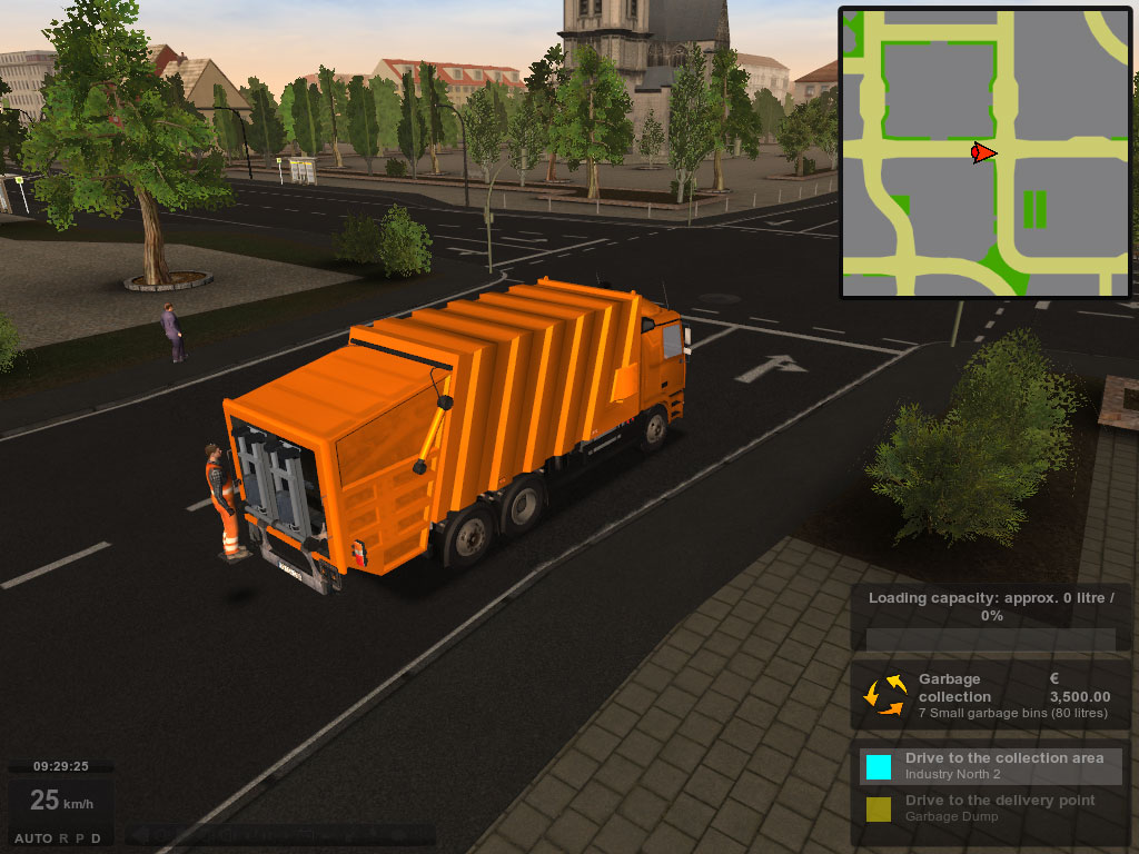 Garbage truck simulator online